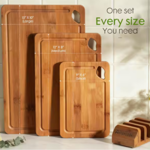Bamboo Carbonized Cutting Board