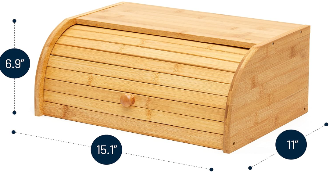 Bamboo Bread Box